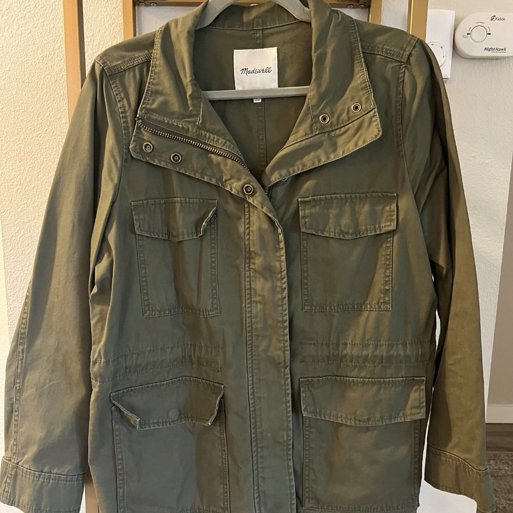 Madewell Green Utility Jacket (Size M)